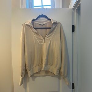 Tan Loft Quarter Zip